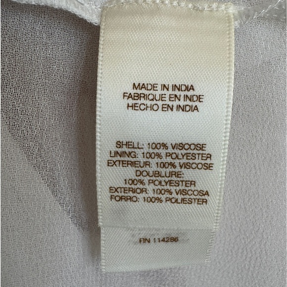 NWT Frye Shibori V-Neck Dress, Deauville Mauve, Size XS - Picture 12 of 12